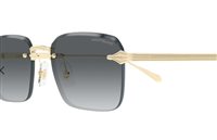 Gafas de sol Montblanc Hombre MB0456S001-GOLD-GOLD-GREY54 - MB0456S001-GOLD-GOLD-GREY54